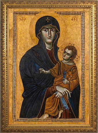 Salus Populi Romani kegykép (ikon) a bazilika Pál-kápolnájában