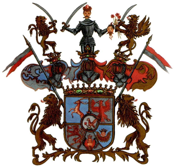 Károlyi címer, színes