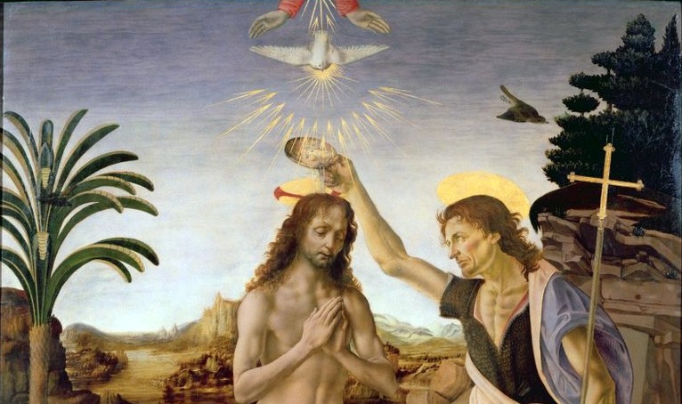 Krisztus megkeresztelése (Uffizi képtár)
